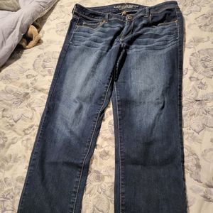 Women's American Eagle Size 18 Dark Blue